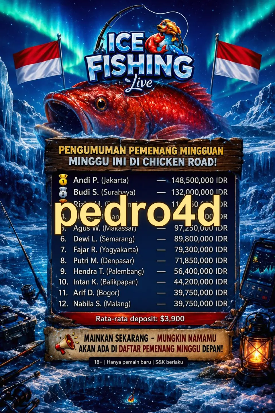 pedro4d Tangkapan Layar Resmi APK